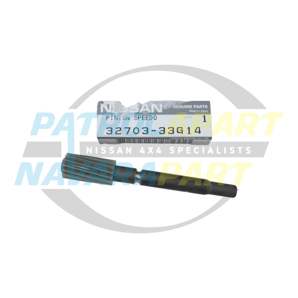 Genuine Nissan Speedo Pinion Gear 14 Teeth - Nissan Patrol Y61 GU