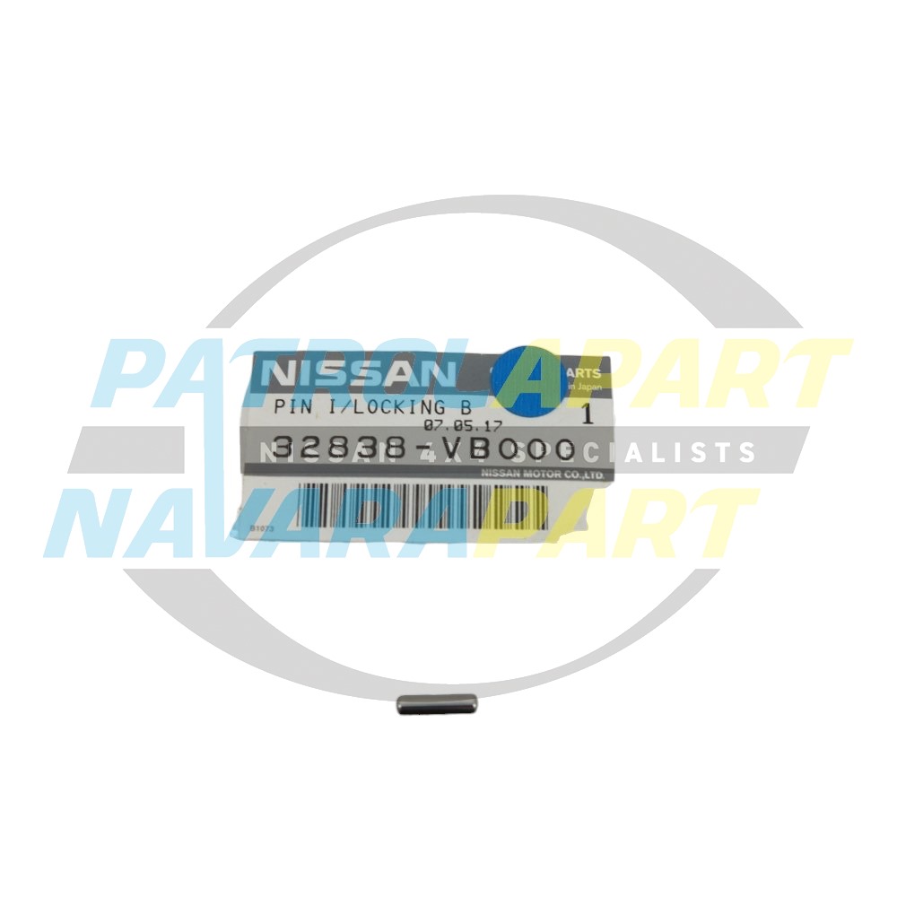 Genuine Nissan Manual Trans Selector Shaft Small Locking Pin - Nissan Patrol Y61 GU