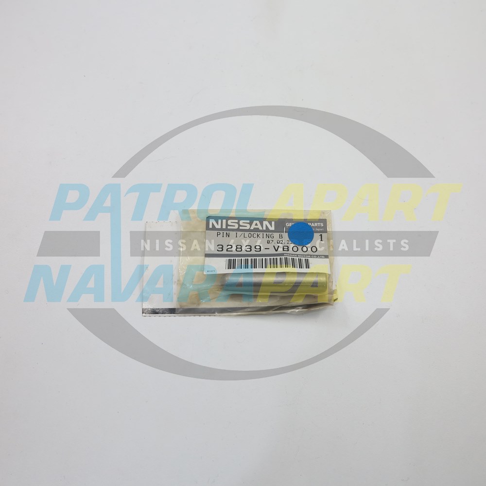 Genuine Nissan Manual Trans Selector Shaft Locking Pin - Nissan Patrol Y61 GU