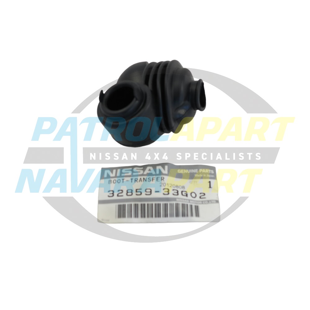 Genuine Nissan Lower Transfer Lever Rubber Boot - Nissan Patrol Y60 GQ