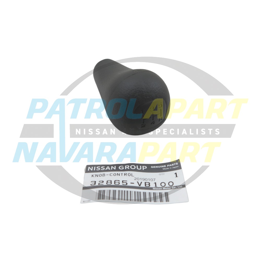 Genuine Nissan Gear Stick Knob - Nissan Patrol Y61 GU Ute & Y61 GU Wagon S1-3