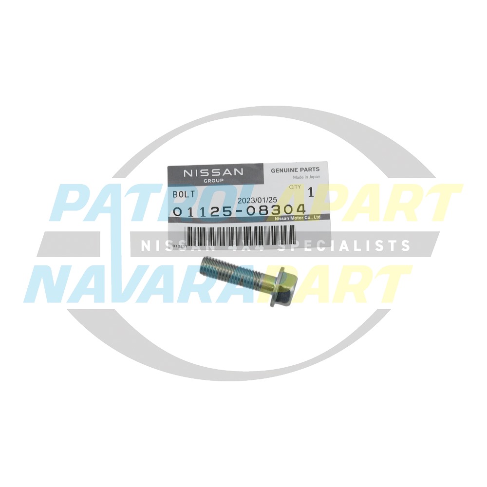 Genuine Nissan Tensioner Bracket Bolt ZD30 - Nissan Patrol Y61 GU & Navara D22