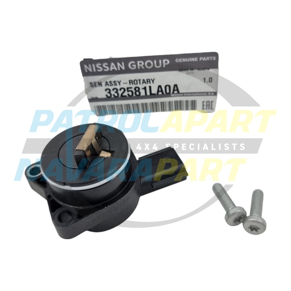 Genuine Nissan 4WD Sensor on Front of Transfer Case - Nissan Patrol Y62