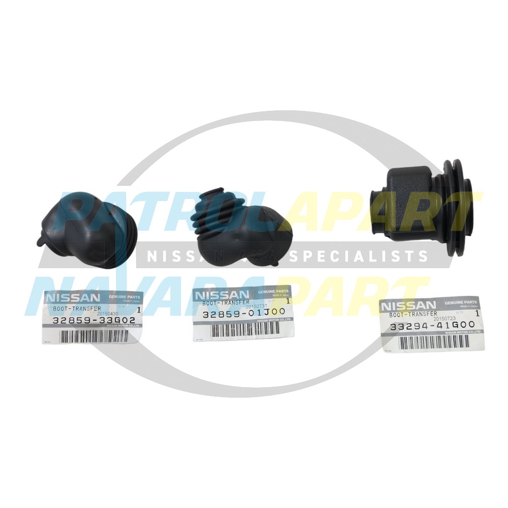 Genuine Nissan Transfer Case Lever Boot Kit - Nissan Patrol Y60 GQ