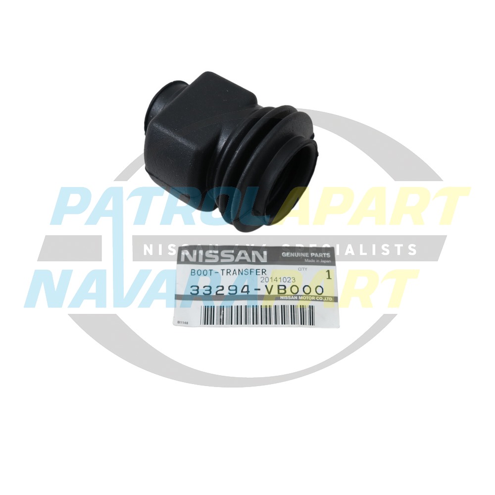 Genuine Nissan Transfer Lever Rubber Boot - Nissan Patrol Y61 GU