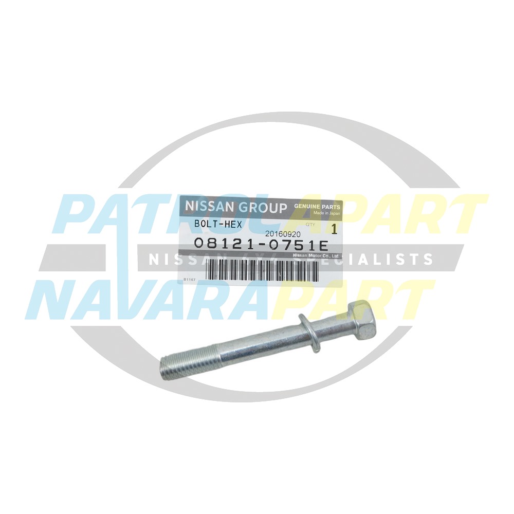 Genuine Nissan Bellhousing Bolt Bottom TB42 TD42 - Nissan Patrol Y60 GQ