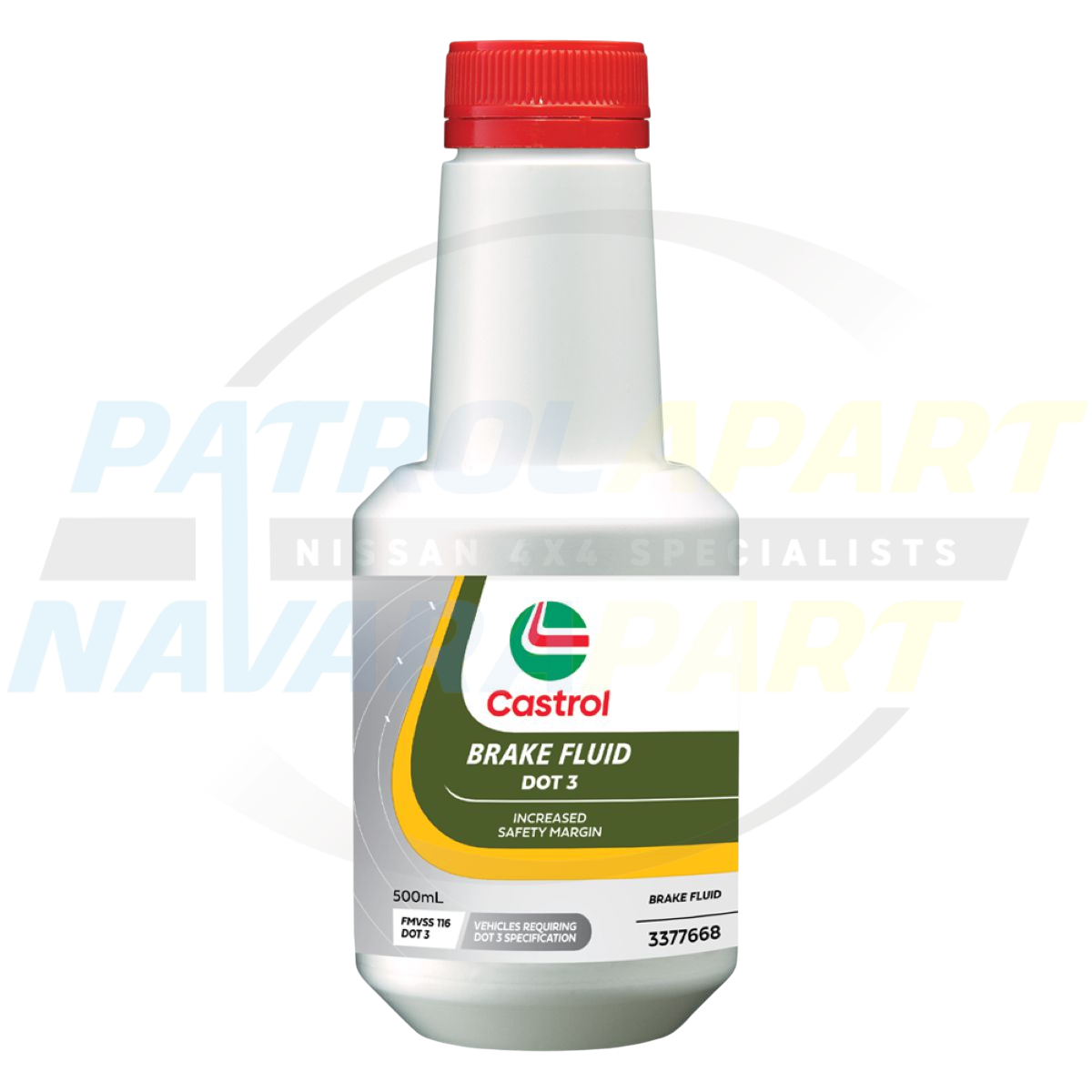 Brake Fluid Dot 3 500ml - Castrol