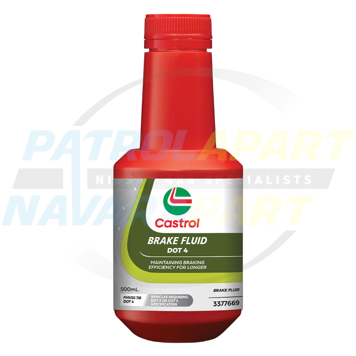Castrol Brake Fluid DOT 4 500mL