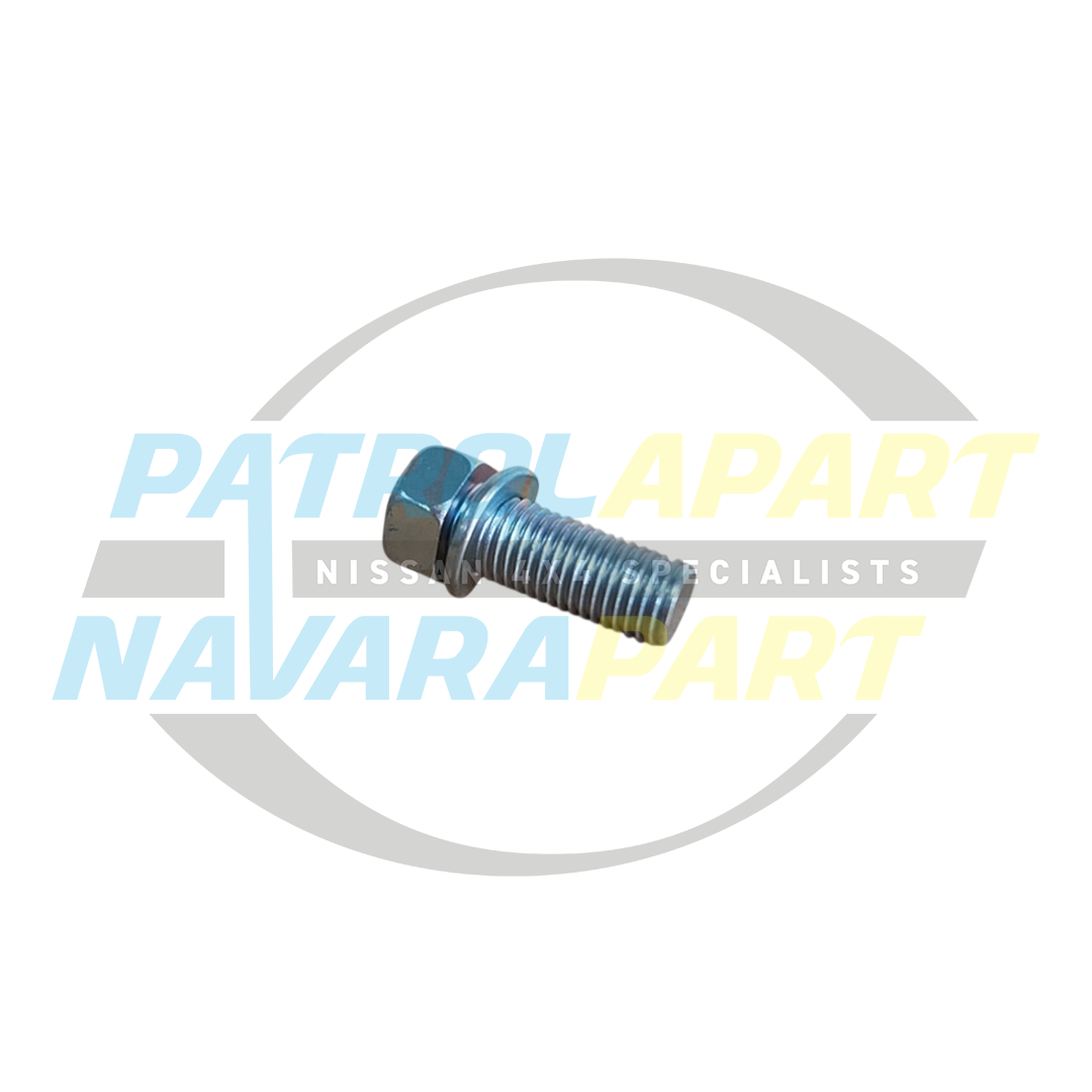 Genuine Nissan Mounting Bolt Injector Pump Bracket to Block TD42 - Nissan Patrol Y61 GU