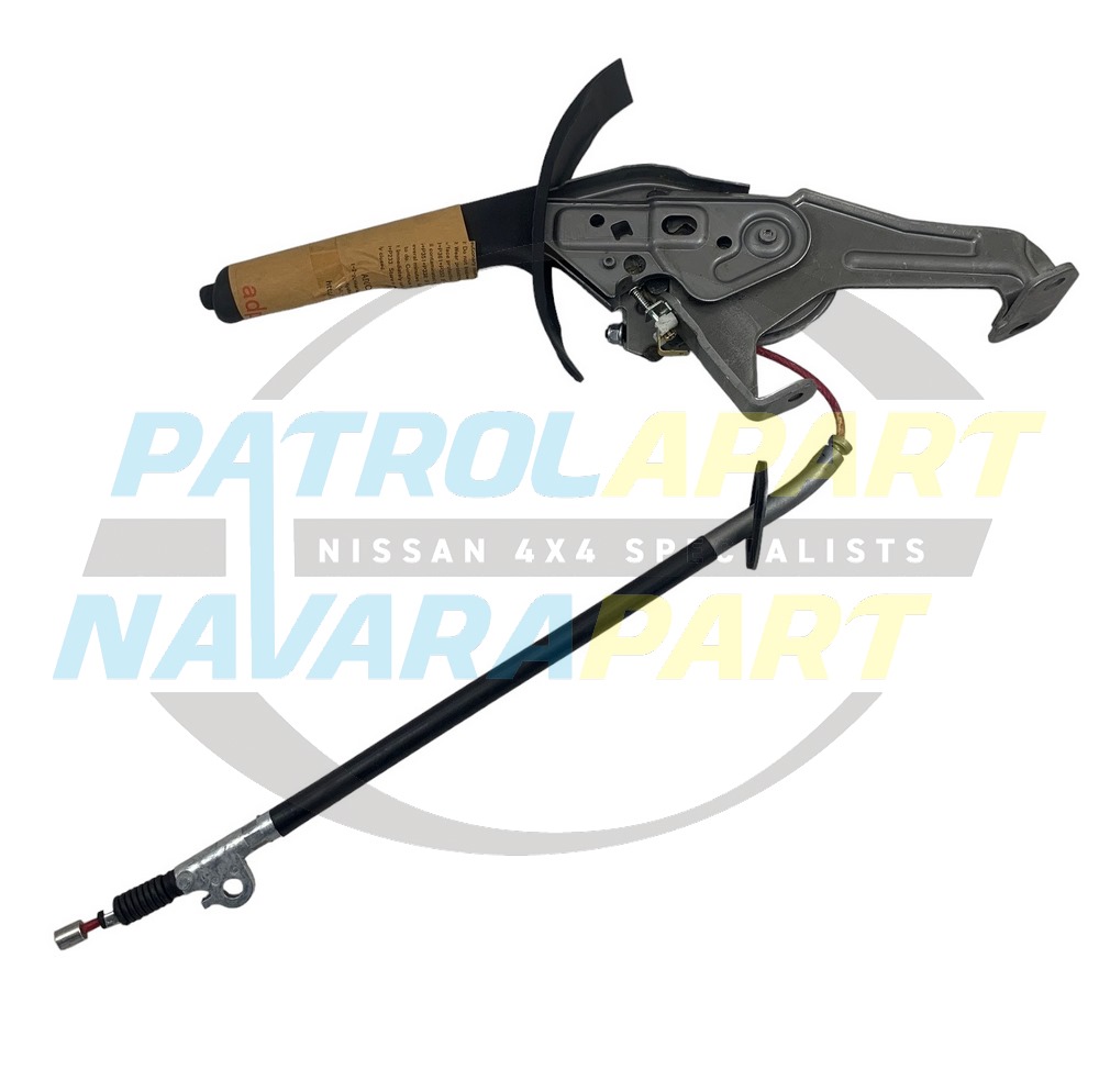 Genuine Nissan Handbrake Assembly with Cable - Nissan Patrol Y61 GU ST S4