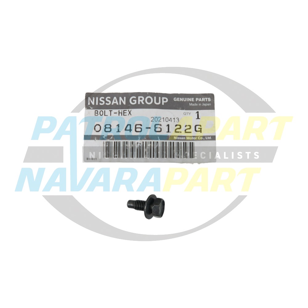 Genuine Nissan Speedo Transducer Mounting Bolt - Nissan Patrol Y61 GU