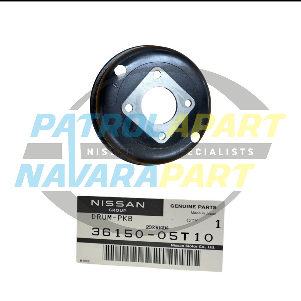 Genuine Nissan Handbrake Drum - Nissan Patrol Y60 GQ & Y61 GU