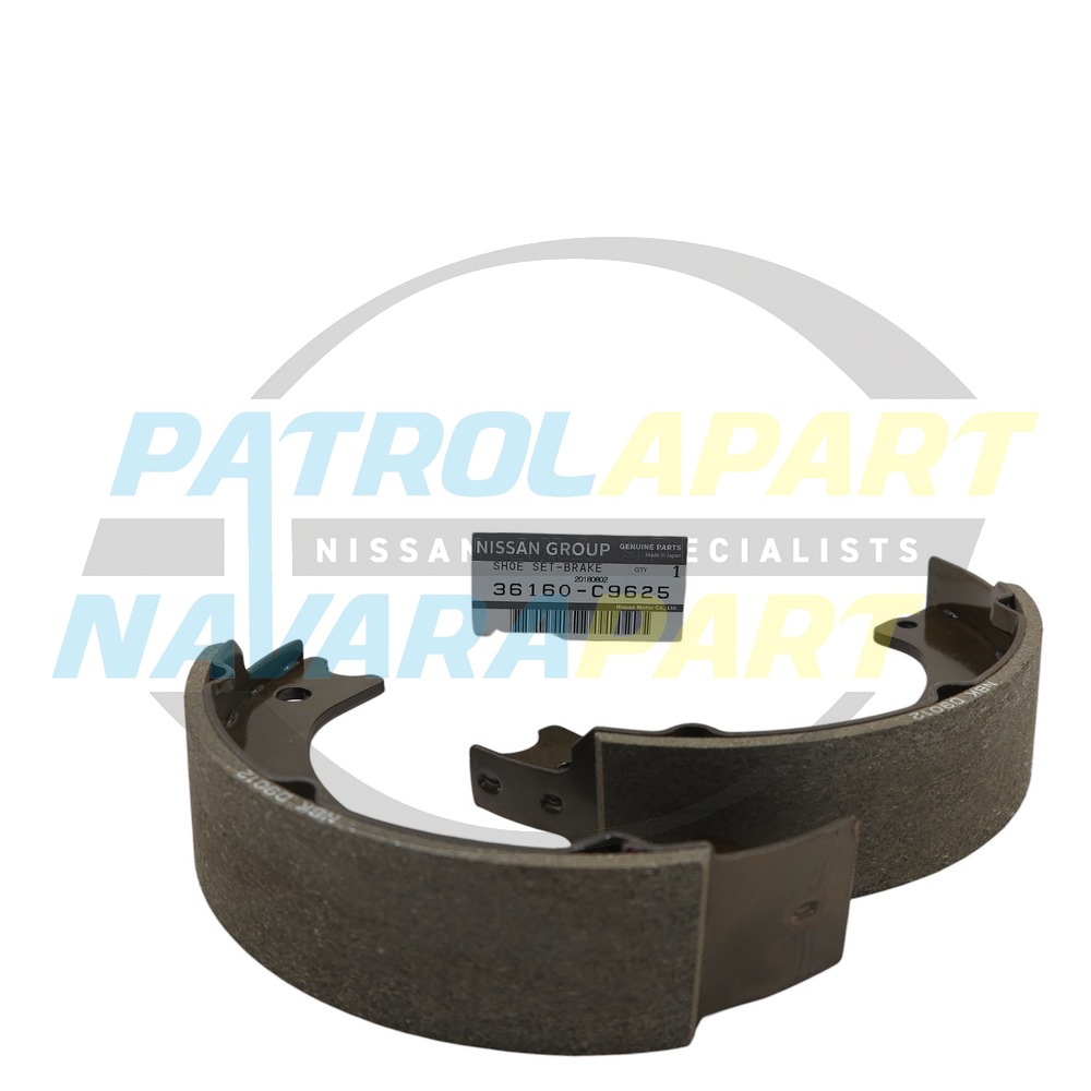 Genuine Nissan HandBrake Shoes - Nissan Patrol Y60 GQ & Y61 GU