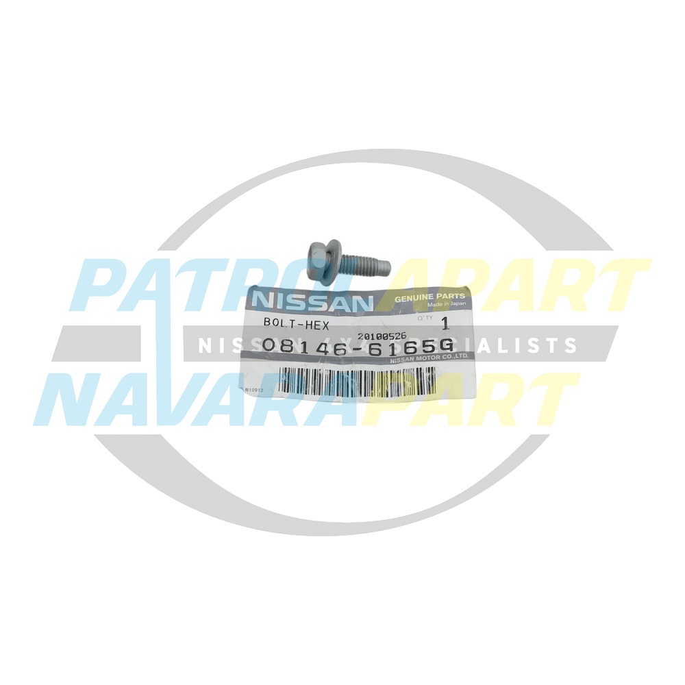 Genuine Nissan Headlight / Bumper Mounting Bolt - Nissan Patrol Y61 GU & Y62