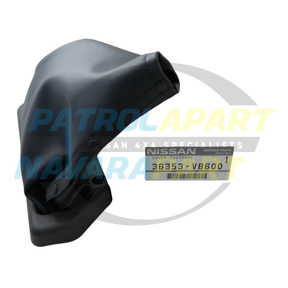 Genuine Nissan Handbrake Gaiter Boot and Surround - Nissan Patrol Y61 GU Ute DX