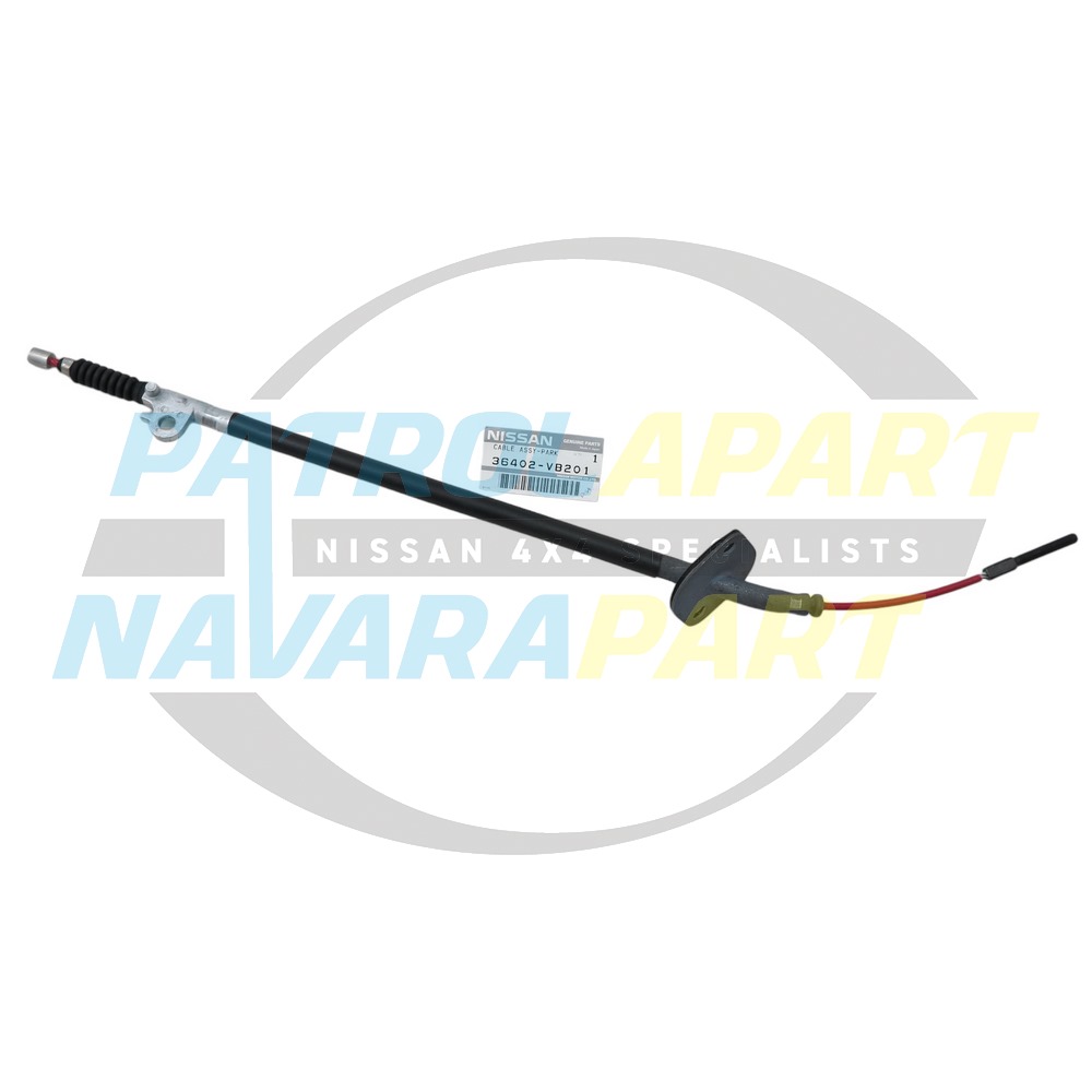 Genuine Nissan Handbrake Cable Top Half - Nissan Patrol Y61 GU