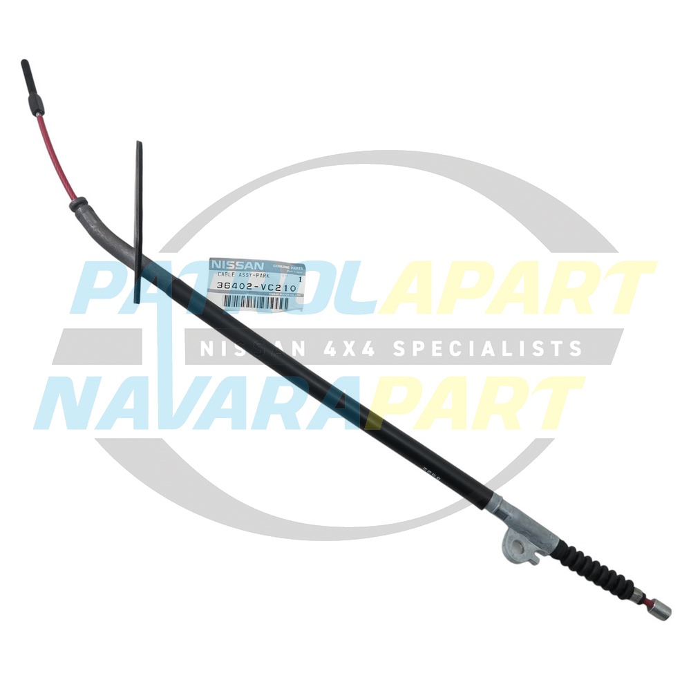 Genuine Nissan Handbrake Cable Top Half - Nissan Patrol Y61 GU