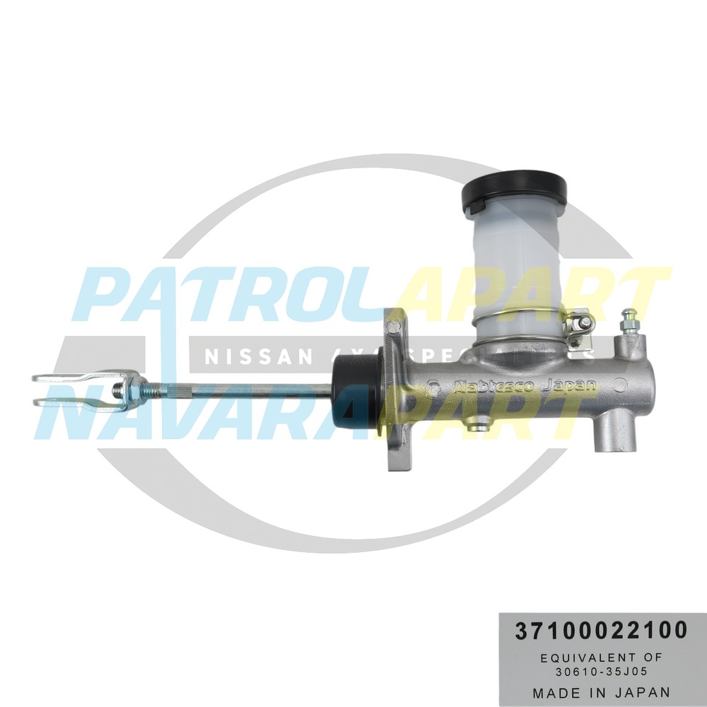 Genuine Nissan Nabtesco Clutch Master Cylinder - Nissan Patrol Y60 GQ Japanese