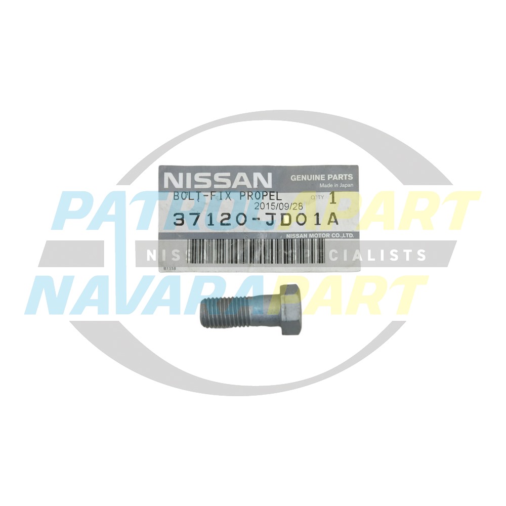 Genuine Nissan Bolt Tailshaft Front - Nissan Navara D23 2005-2026 & D40 2005-2026
