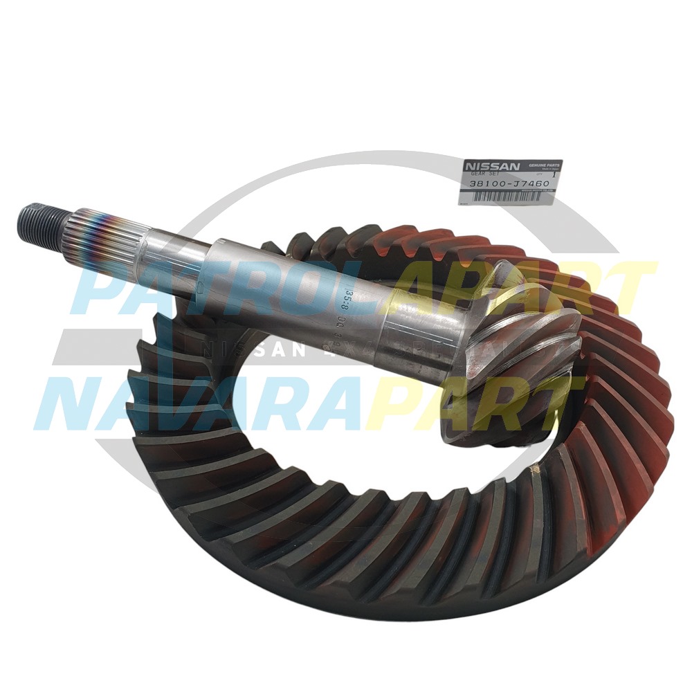 Genuine Nissan H260 Rear Diff Gears 4.375 ratio - Nissan Patrol Y61 GU 1997-2017