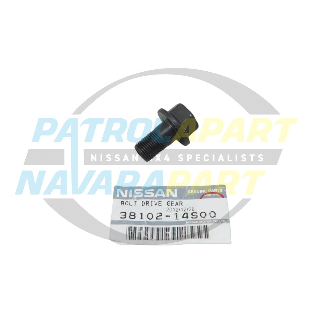 Genuine Nissan Crown Wheel Bolt with H260 diffs 38mm - Nissan Patrol Y60 GQ & Y62