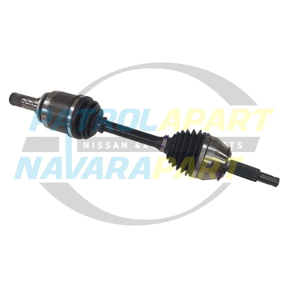 Genuine Nissan Front CV Axle Driveshaft Assembly VK56 - Nissan Patrol Y62