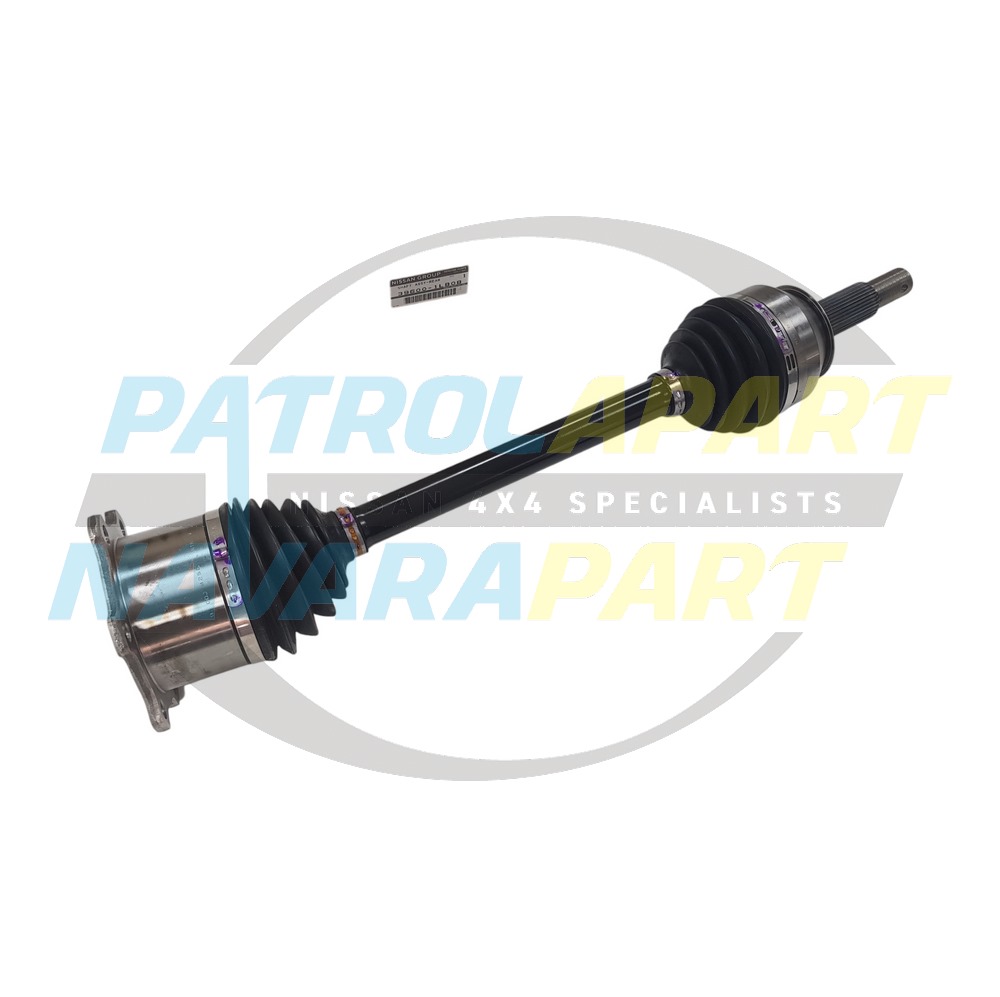 Genuine Nissan Rear CV Axle Driveshaft Assembly VK56 - Nissan Patrol Y62