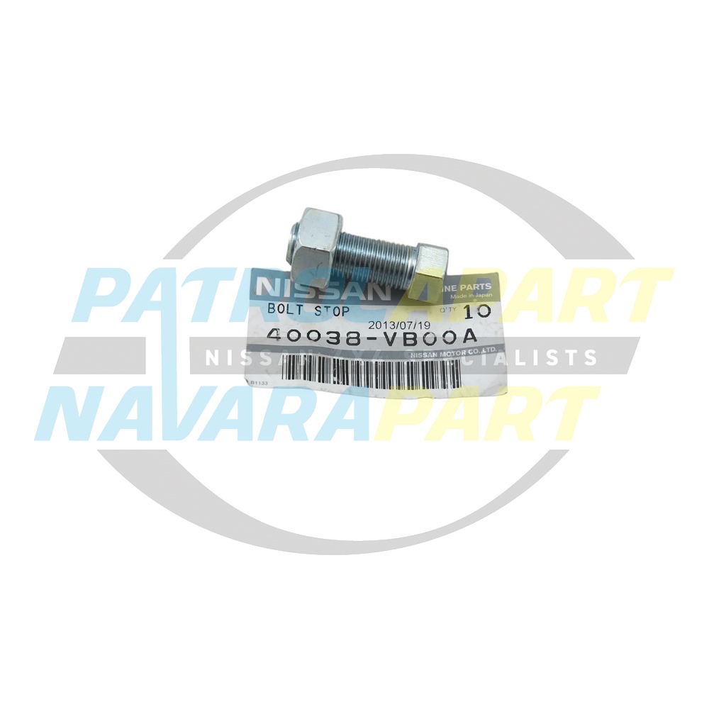 Genuine Nissan Steering Lockstop with Hex Nut - Nissan Patrol Y61 GU