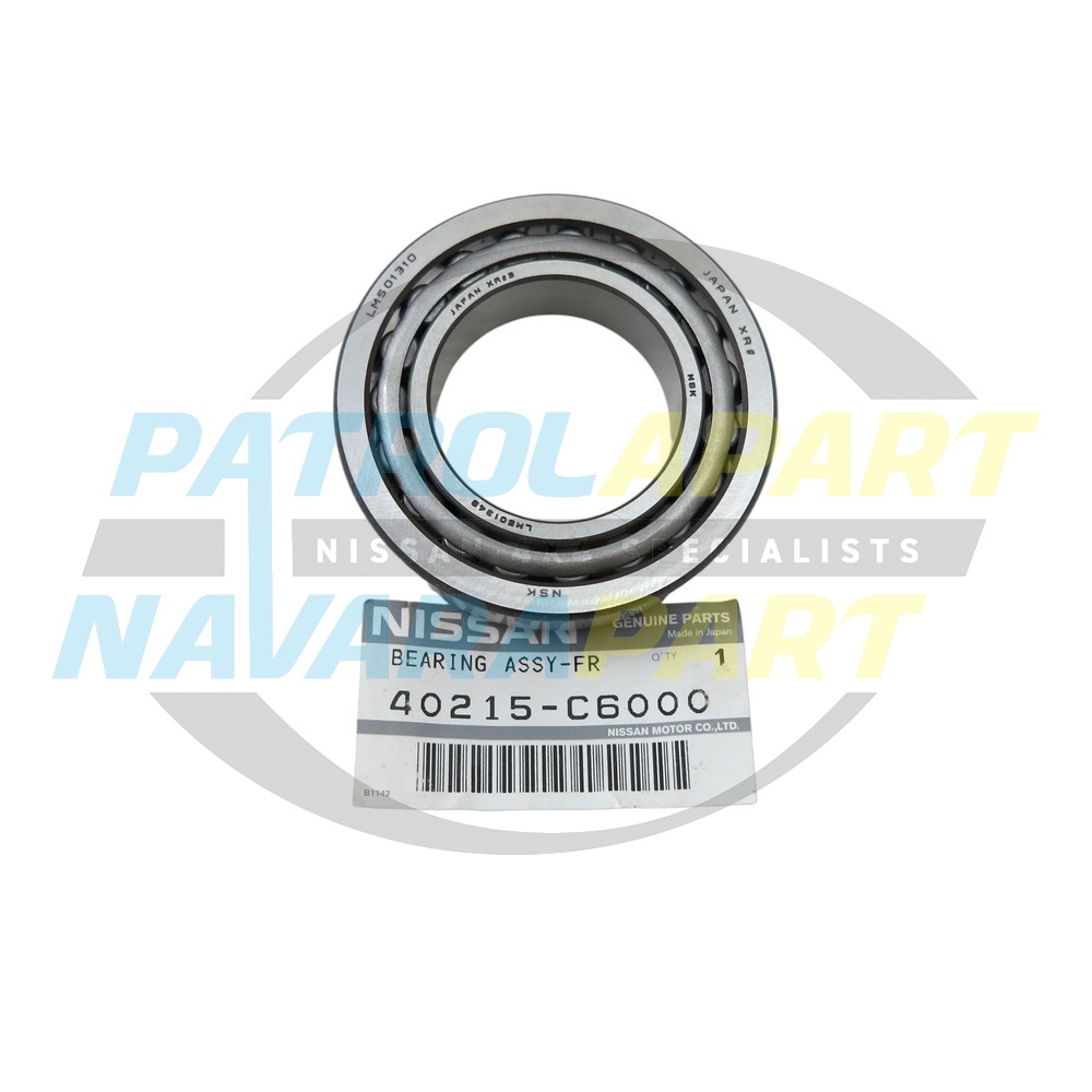 Genuine Nissan Front Outer Small Wheel Bearing - Nissan Patrol Y60 GQ & Y61 GU