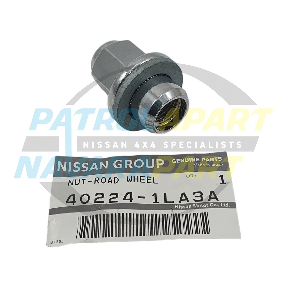 Genuine Nissan Wheel Nut - Nissan Patrol Y62