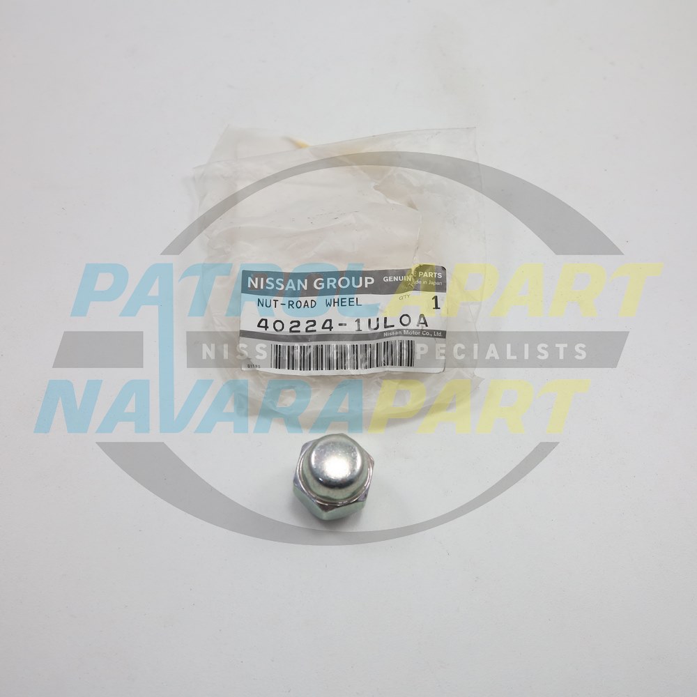Genuine Nissan Chrome Wheel Nut - Nissan Patrol Y60 GQ & Y61 GU