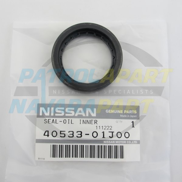 Genuine Nissan Front Inner Axle Oil Seal - Nissan Patrol Y60 GQ 1987-2017 & Y61 GU 1987-2017