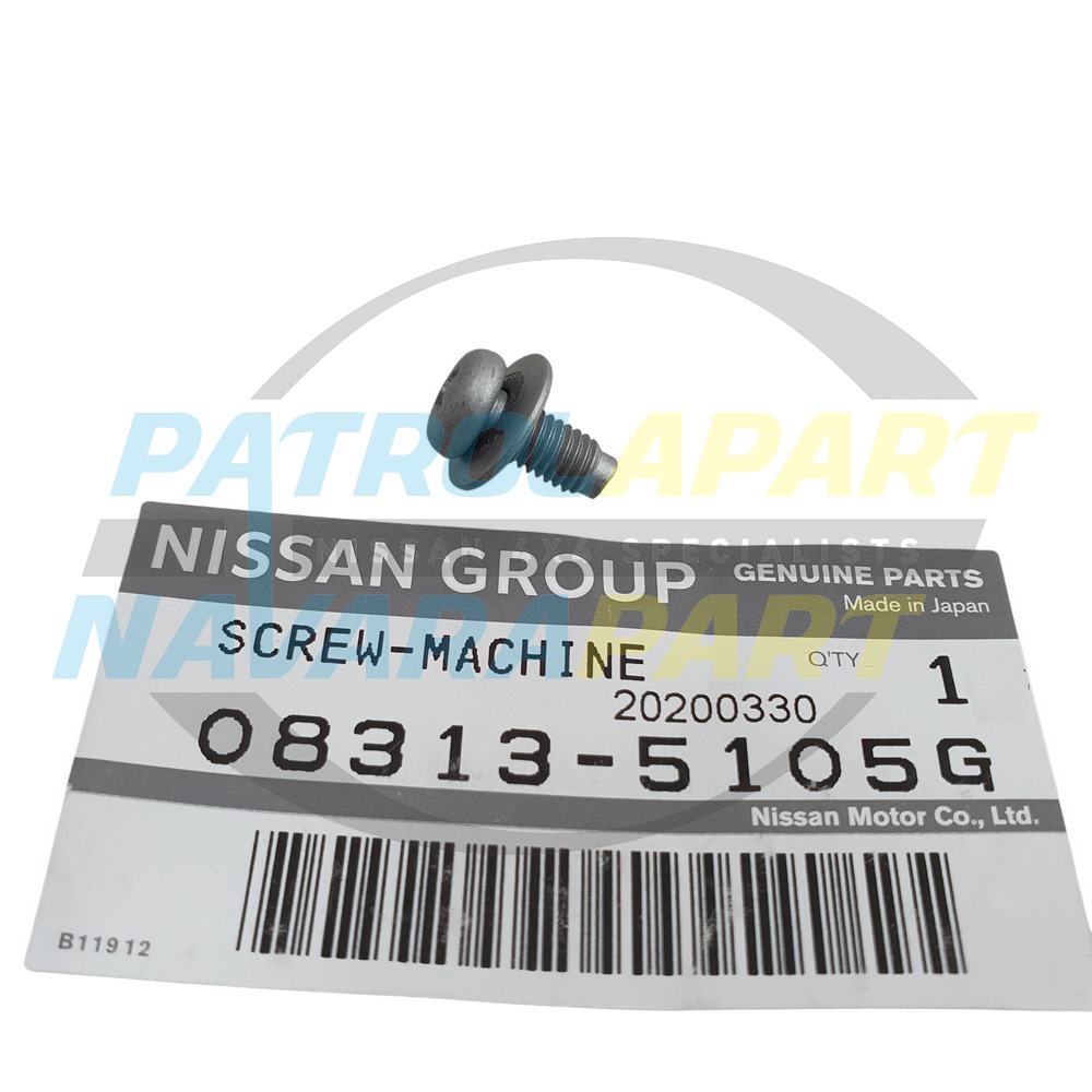 Genuine Nissan Fuel Sender Screw - Nissan Patrol Y61 GU 1997-2017