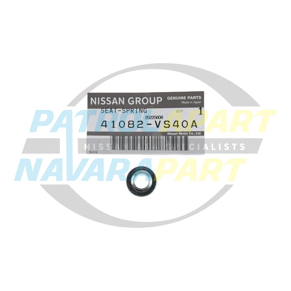 Genuine Nissan Handbrake Shoe Spring Cup 41082VS40A - Nissan Patrol Y60 GQ & Y61 GU