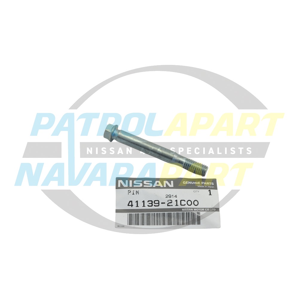 Genuine Nissan Rear Brake Caliper Upper Slide Bolt - Nissan Patrol Y60 GQ
