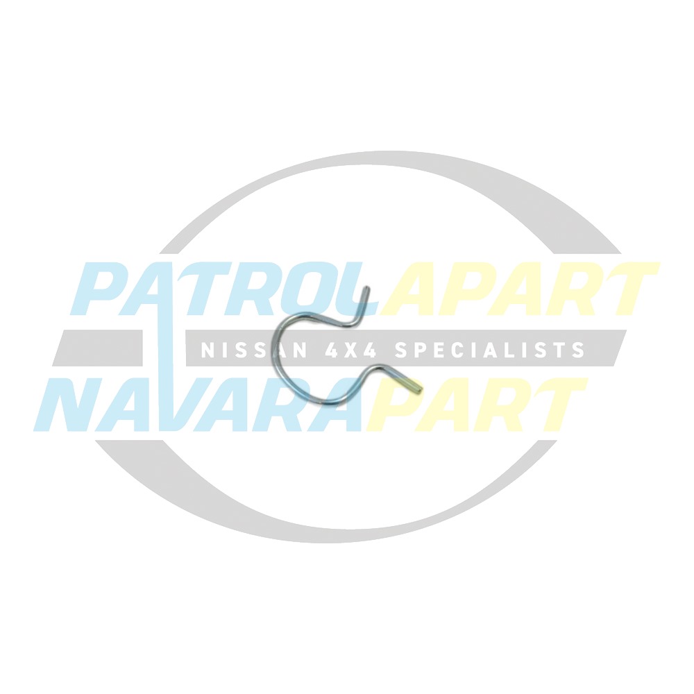 Manual Window Winder Horseshoe Clip - Nissan Patrol Y60 GQ, Y61 GU & Navara D22