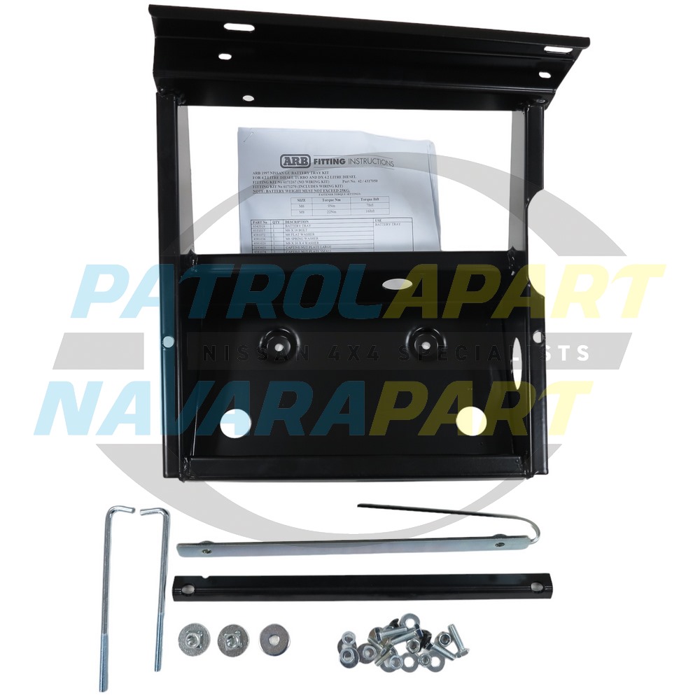 ARB Battery Tray TD42 - Nissan Patrol Y61 GU