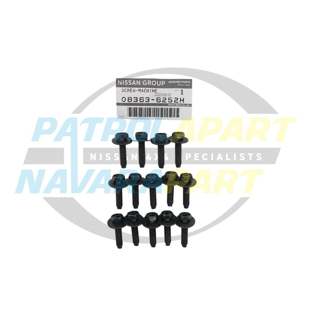 Genuine Nissan Rocker Cover Bolt Set TD42 - Nissan Patrol Y60 GQ & Y61 GU