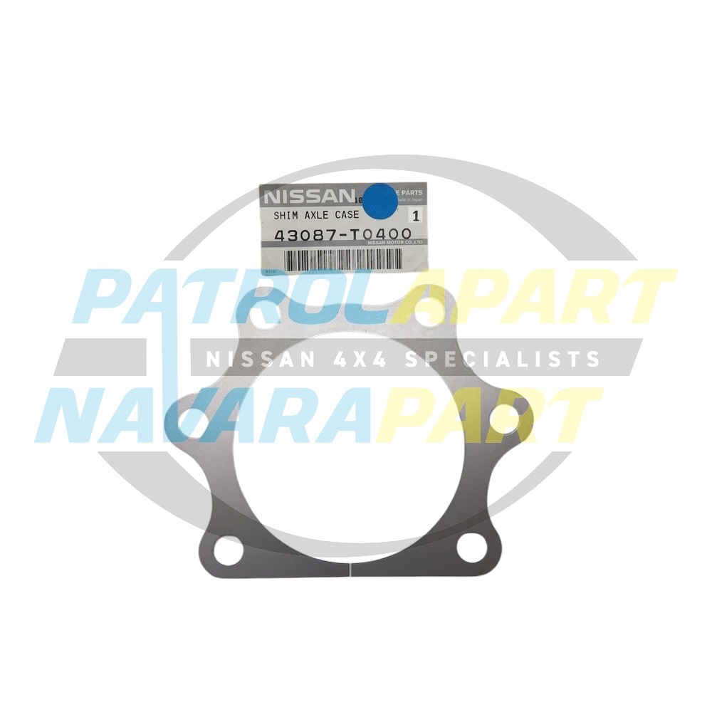 Genuine Nissan Drum Brake Rear Axle Shim 0.50 - Nissan Patrol Y60 GQ