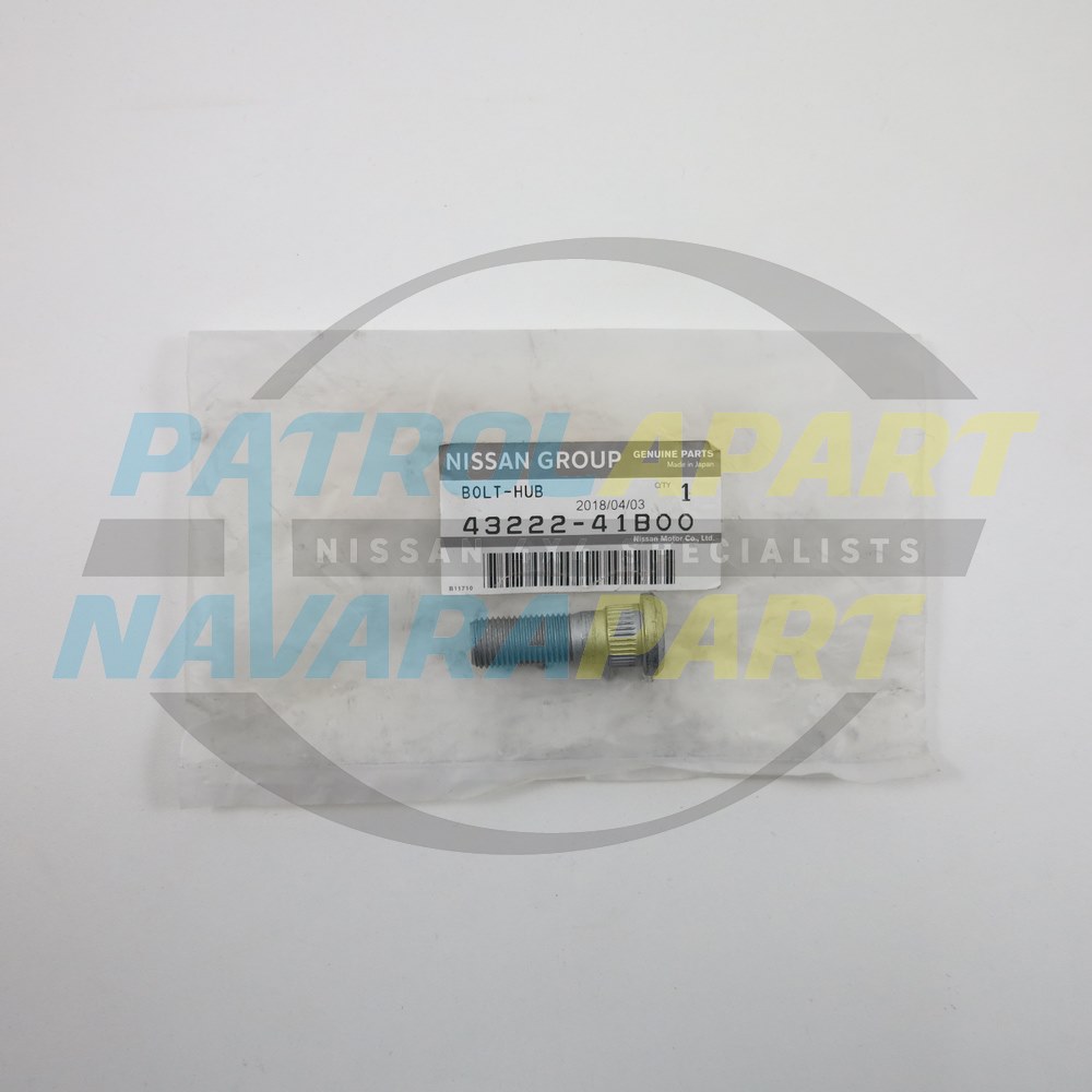 Genuine Nissan Rear Hub Stud - Nissan Pathfinder R51 2005-2013