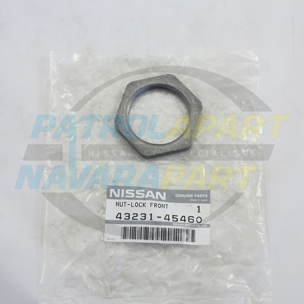Genuine Nissan Hub Lock Nuts - Nissan Patrol Y60 GQ