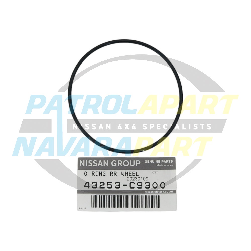 Genuine Nissan Rear Axle O-ring - Nissan Patrol Y60 GQ Ute & Y61 GU Ute
