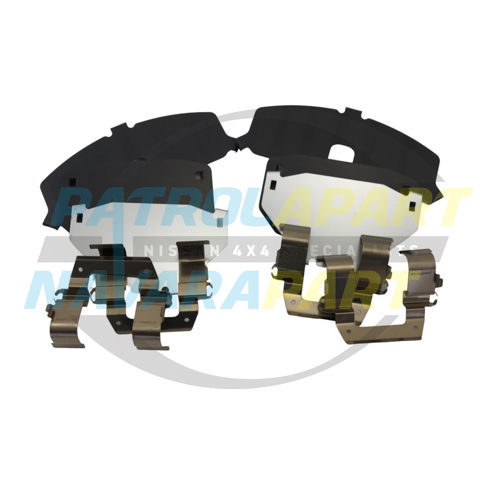 Genuine Nissan Brake Caliper Shim Kit Rear - Nissan Patrol Y60 GQ