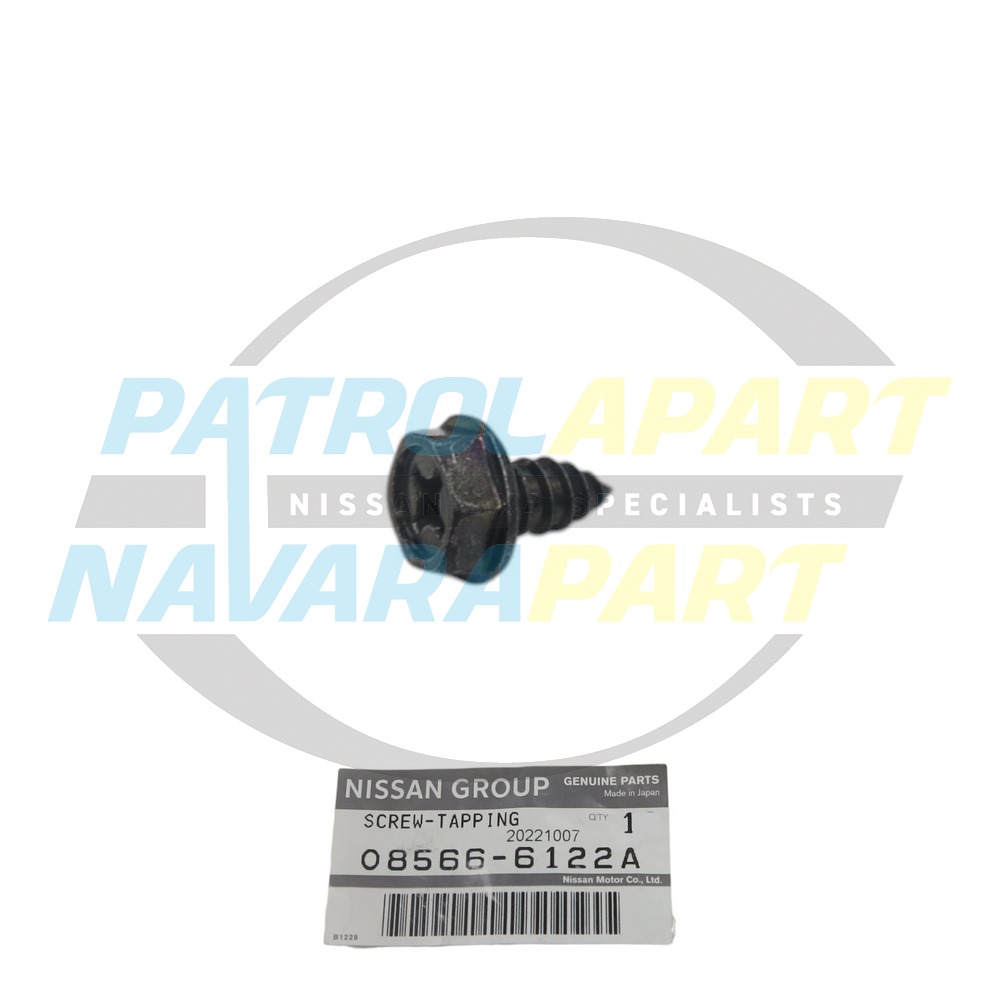 Genuine Nissan Screw Windscreen/Speaker - Nissan Patrol Y61 GU