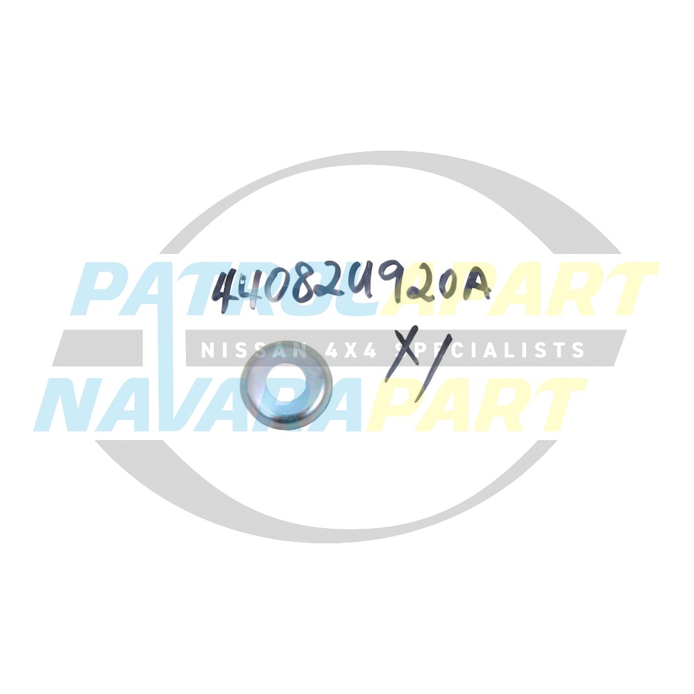 Genuine Nissan Rear Drum Shoe Inner Retainer Washer - Nissan Patrol Y60 GQ & Y61 GU
