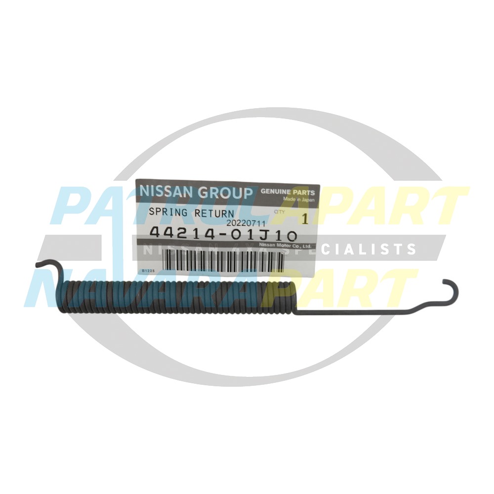 Genuine Nissan Drum Brake Top Adjuster Spring - Nissan Patrol Y60 GQ Ute & Y61 GU Ute