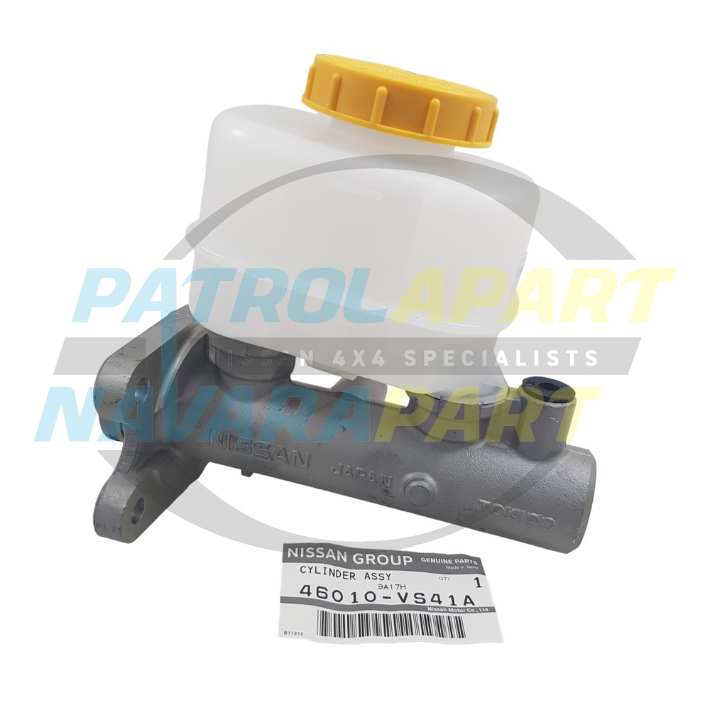 Genuine Nissan Brake Master Cylinder Non-ABS - Nissan Patrol Y61 GU after 02/00