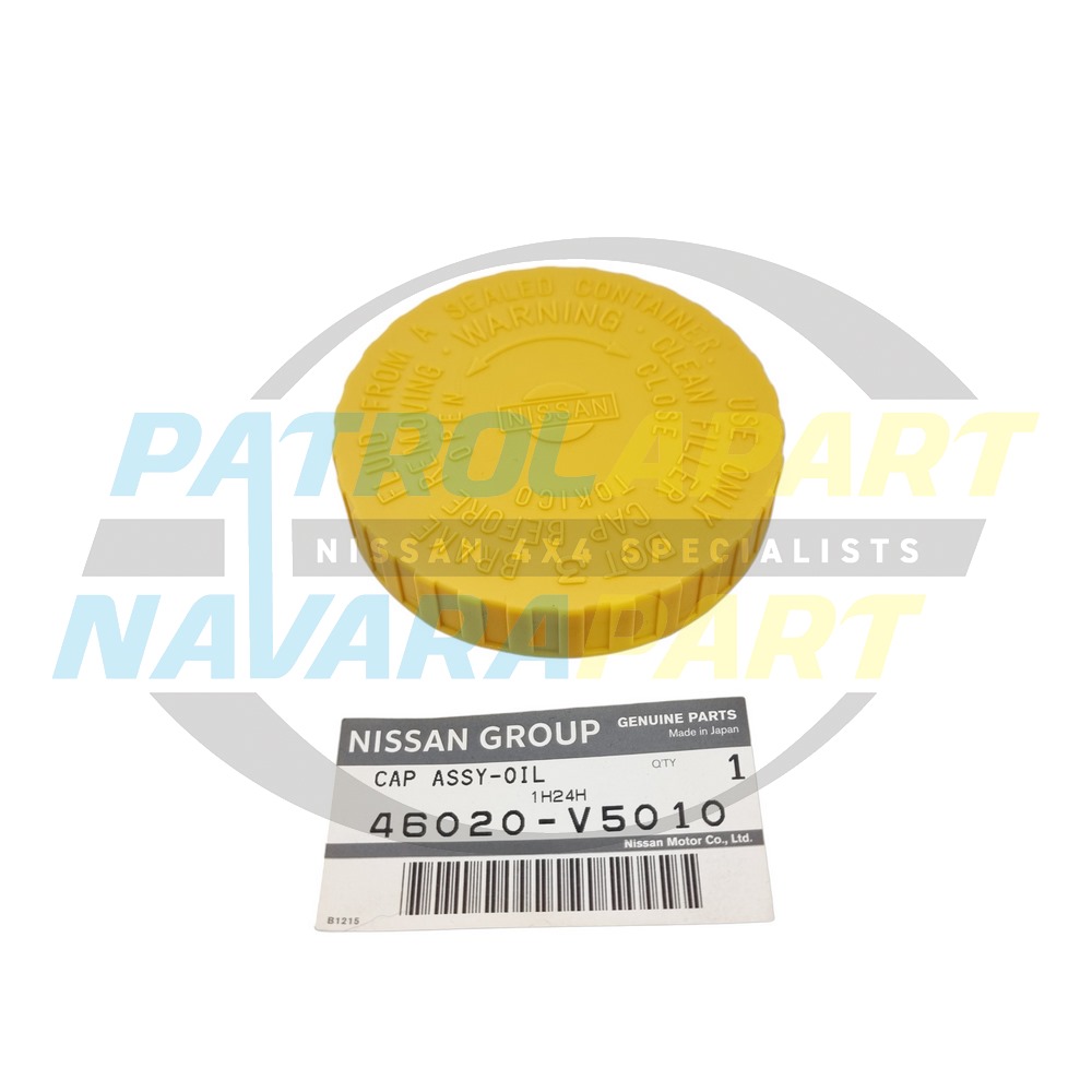 Genuine Nissan Brake Master Cylinder Cap - Nissan Patrol Y60 GQ