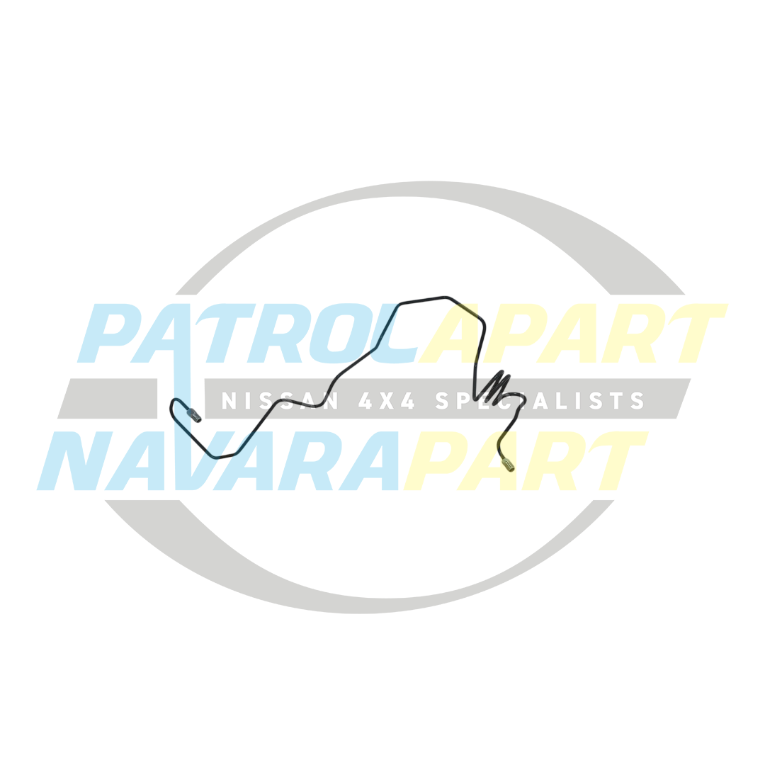 Genuine Nissan Brake Pipe Master Cylinder to Front - Nissan Patrol Y61 GU 1997-2017