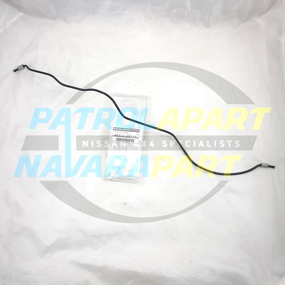 Genuine Nissan Brake Pipe LHR Left Hand Rear - Nissan Patrol Y60 GQ & Y61 GU